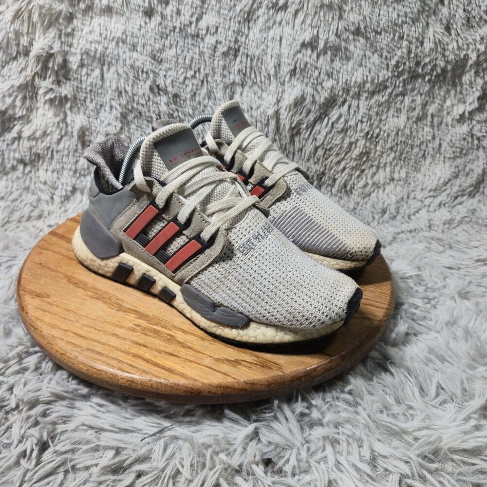Adidas EQT Support 91/18 Mens Grey Sneaker Lace Up Size 8.5 Athletic Shoes Lace